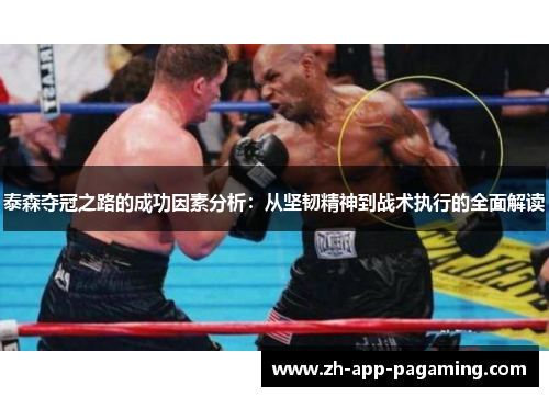 泰森夺冠之路的成功因素分析:从坚韧精神到战术执行的全面解读 泰森夺冠之路的成功因素分析:从坚韧精神到战术执行的全面解读